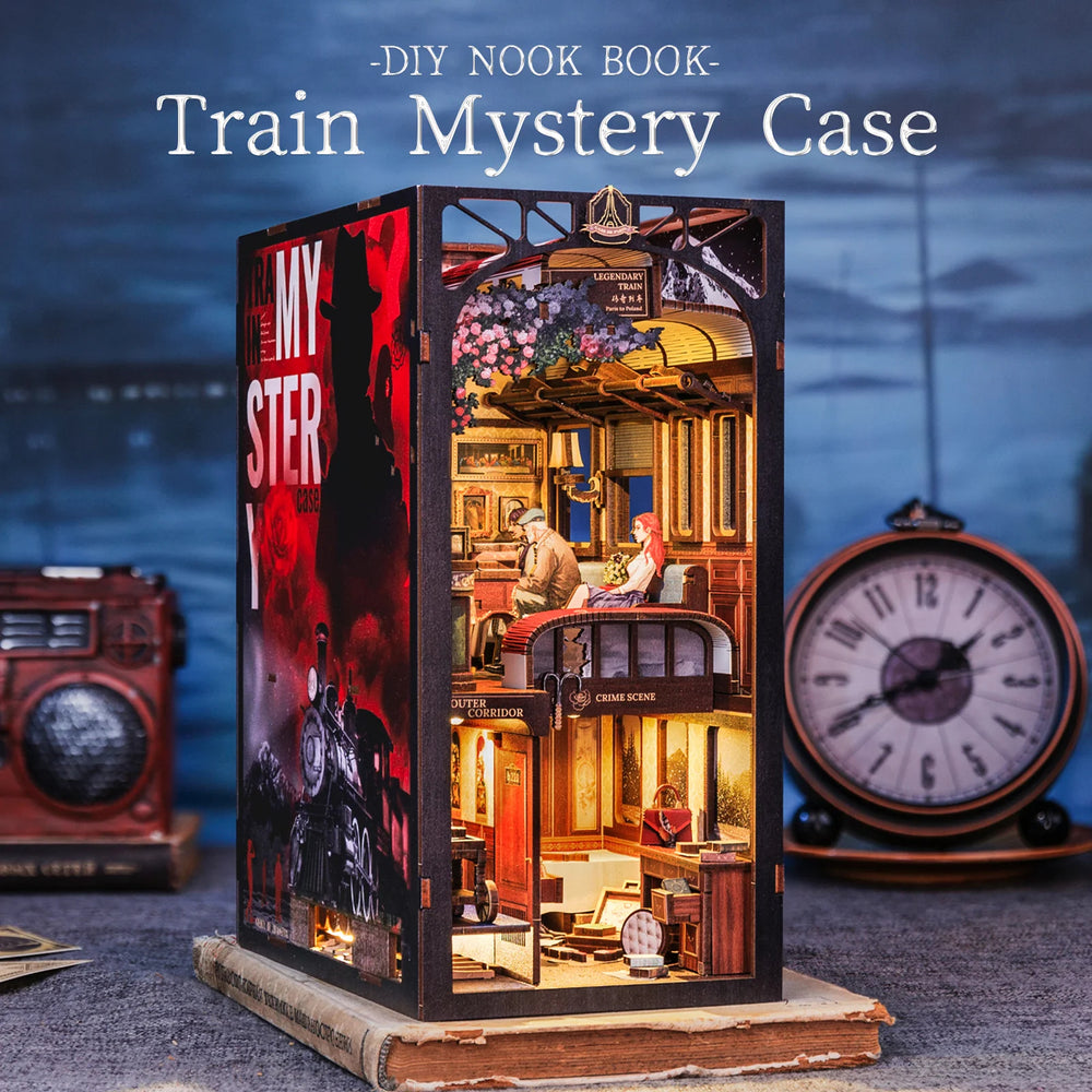 Train Mystery Book Nook