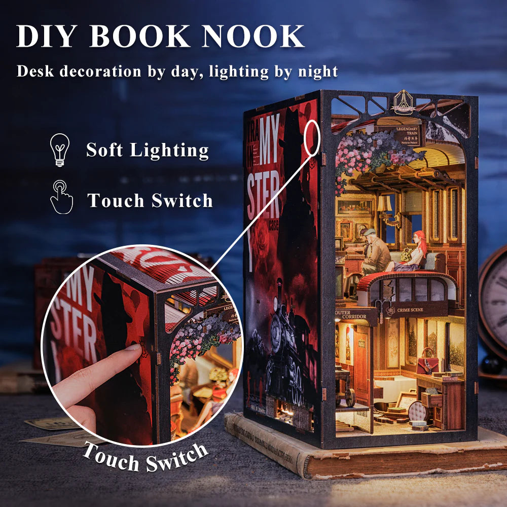 Train Mystery Book Nook