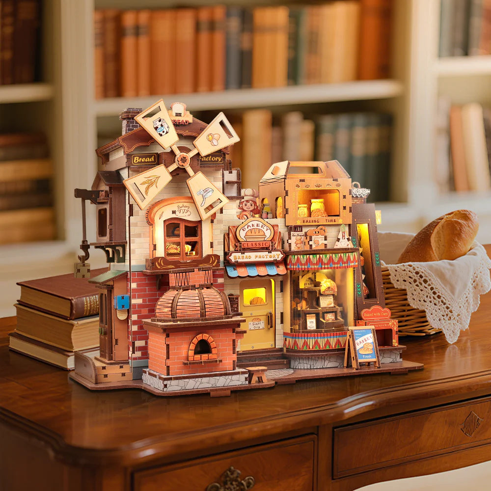 Bread Factory 3D Wooden Kit – surplusfun
