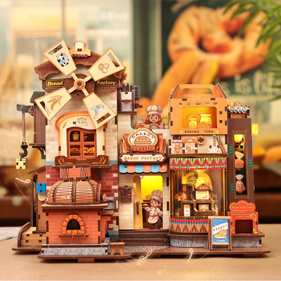 Bread Factory 3D Wooden Kit