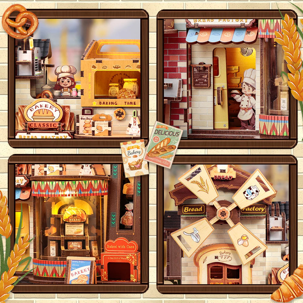 Bread Factory 3D Wooden Kit – surplusfun