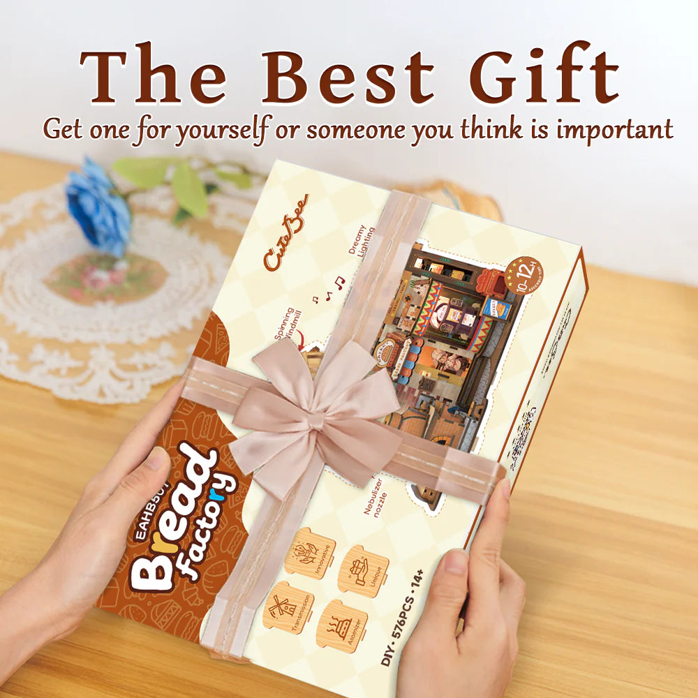 Bread Factory 3D Wooden Kit