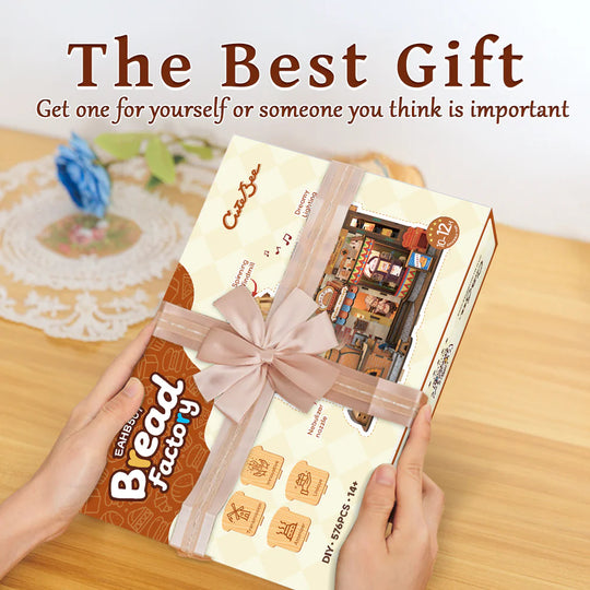 Bread Factory 3D Wooden Kit