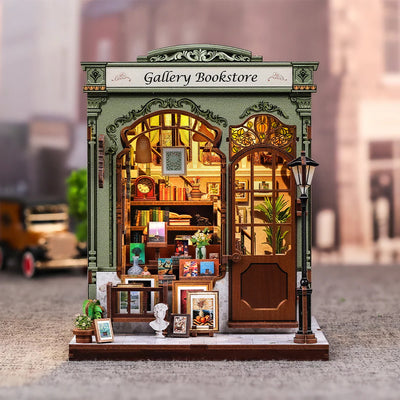 Gallery Bookstore DIY Miniature House