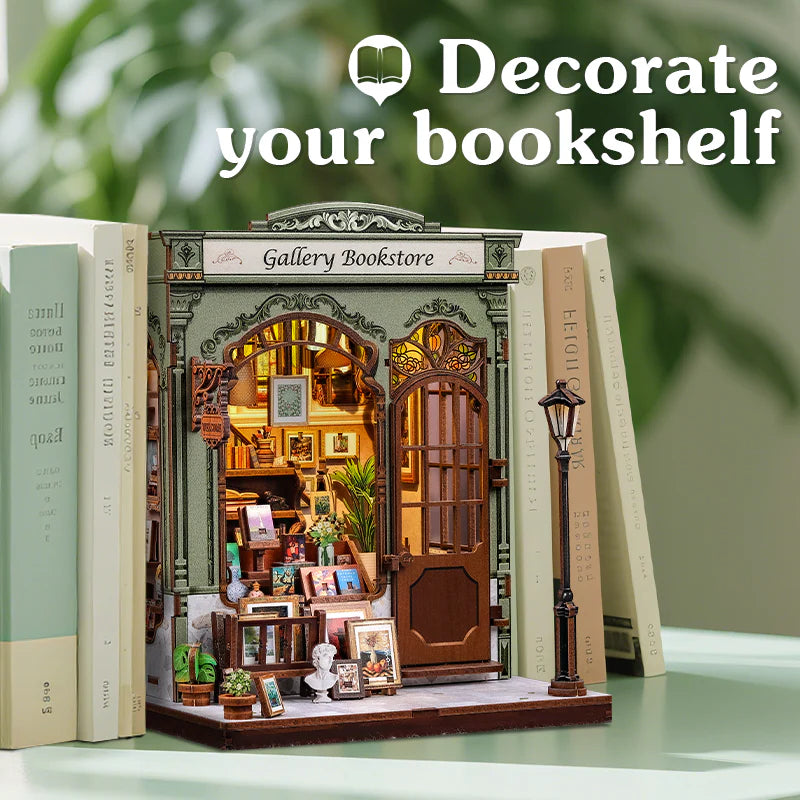 Gallery Bookstore DIY Miniature House
