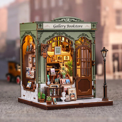 Gallery Bookstore DIY Miniature House
