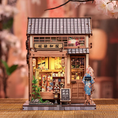 Sakura okimono shop DIY Miniature House