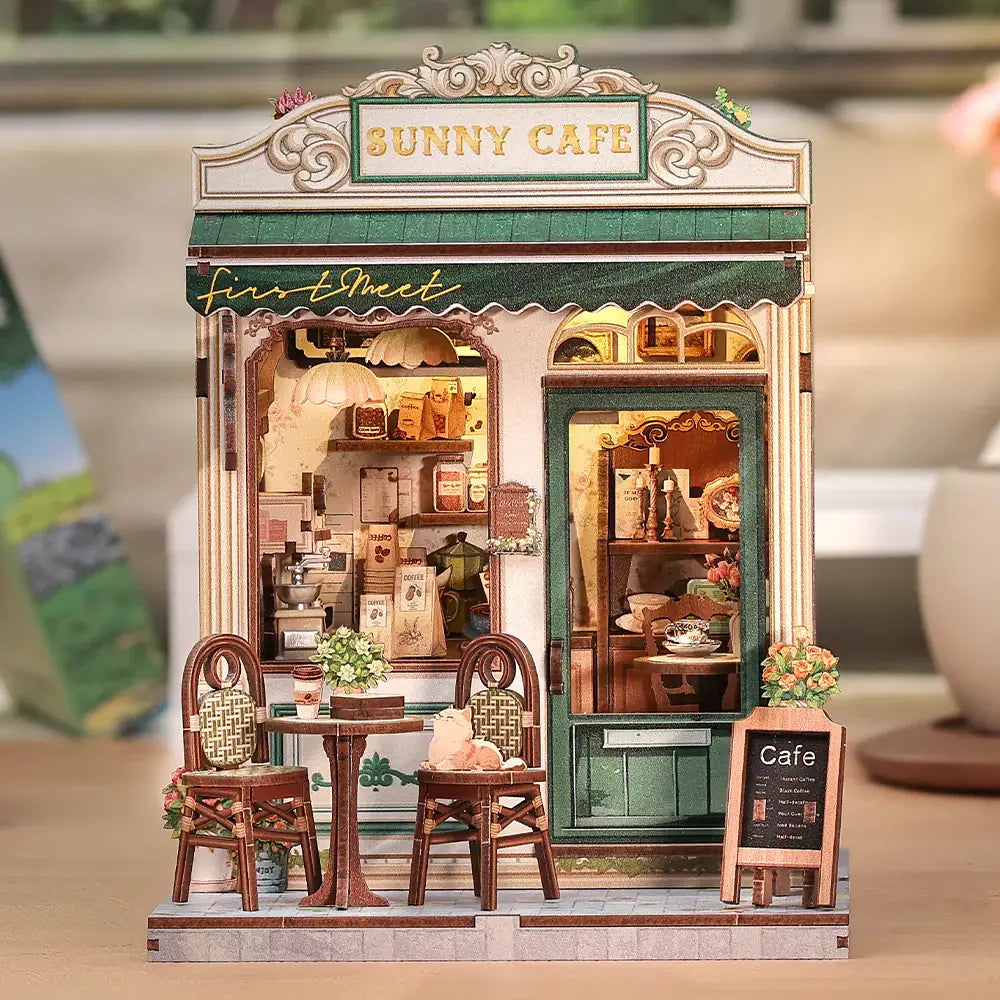 Sunny Cafe DIY Miniature House Surplusfun sunny-cafe-diy-miniature-house-surplusfun