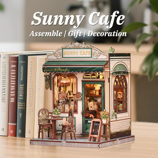 Sunny Cafe DIY Miniature House