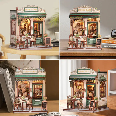 Sunny Cafe DIY Miniature House