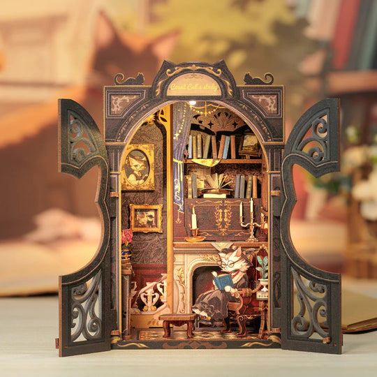 Count Cat's Study Book Nook