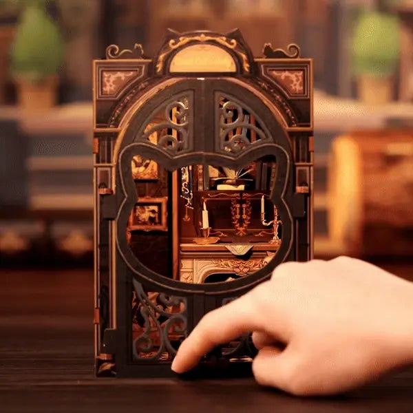 Count Cat's Study Book Nook