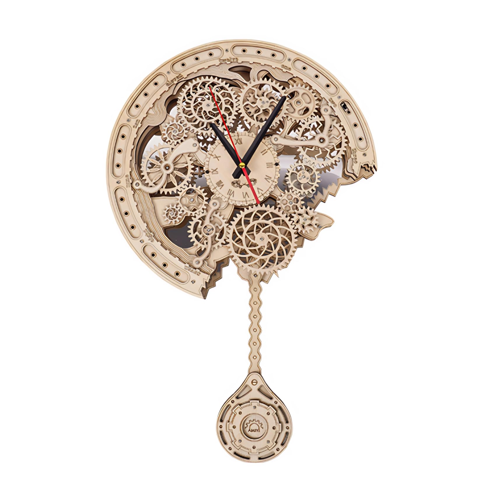Mechanical Clock 3D Wooden Puzzle