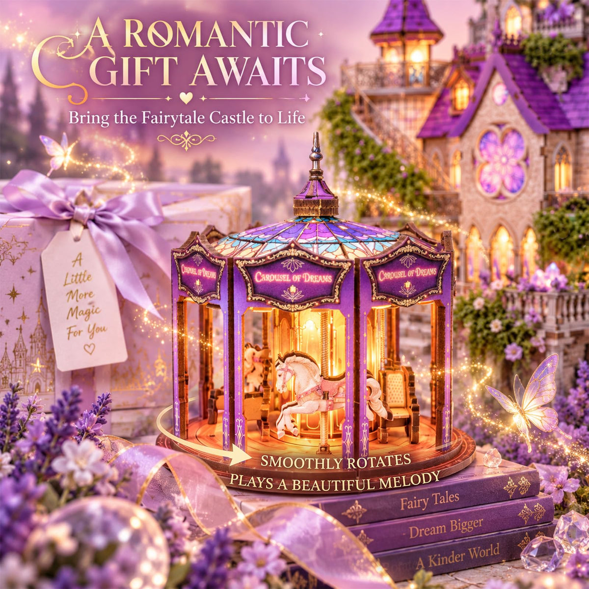 Dreamy Castle 3D Wooden Puzzle