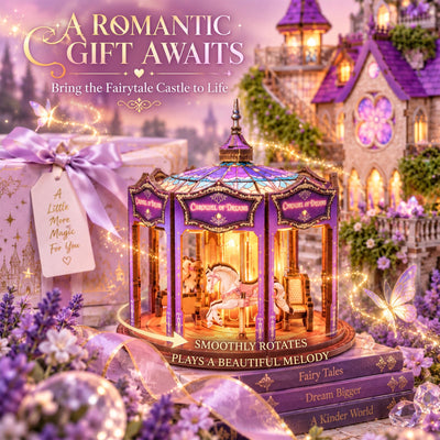 Dreamy Castle 3D Wooden Puzzle