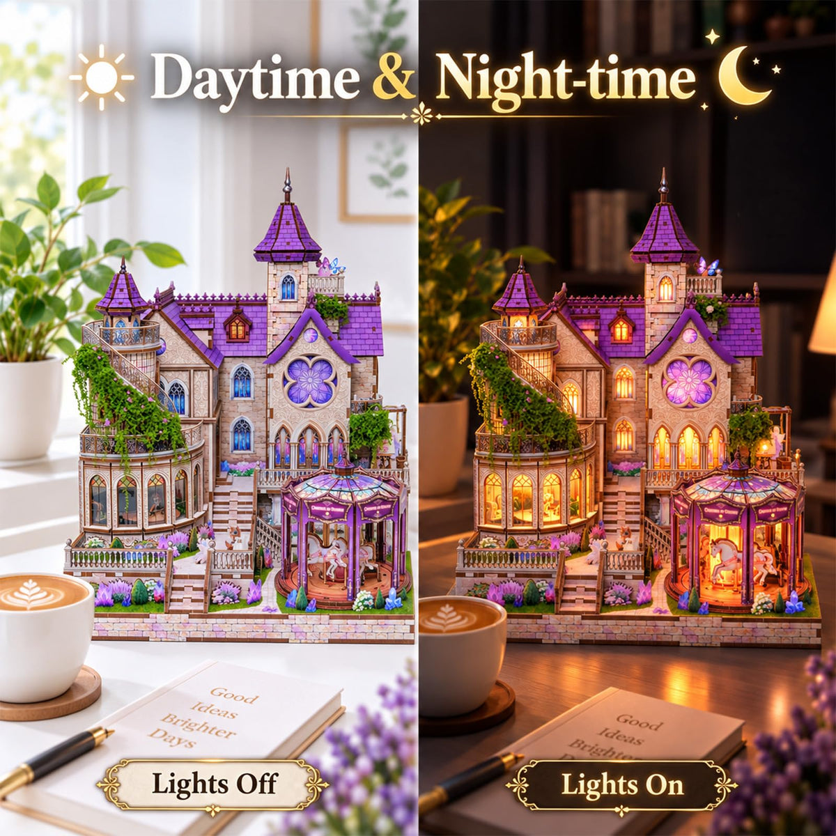 Dreamy Castle 3D Wooden Puzzle