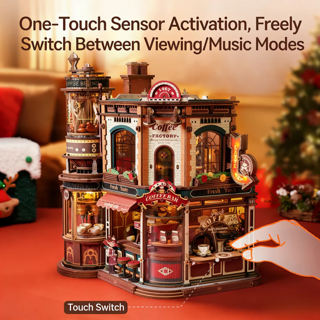 Coffee Bar 3D Wooden Puzzle