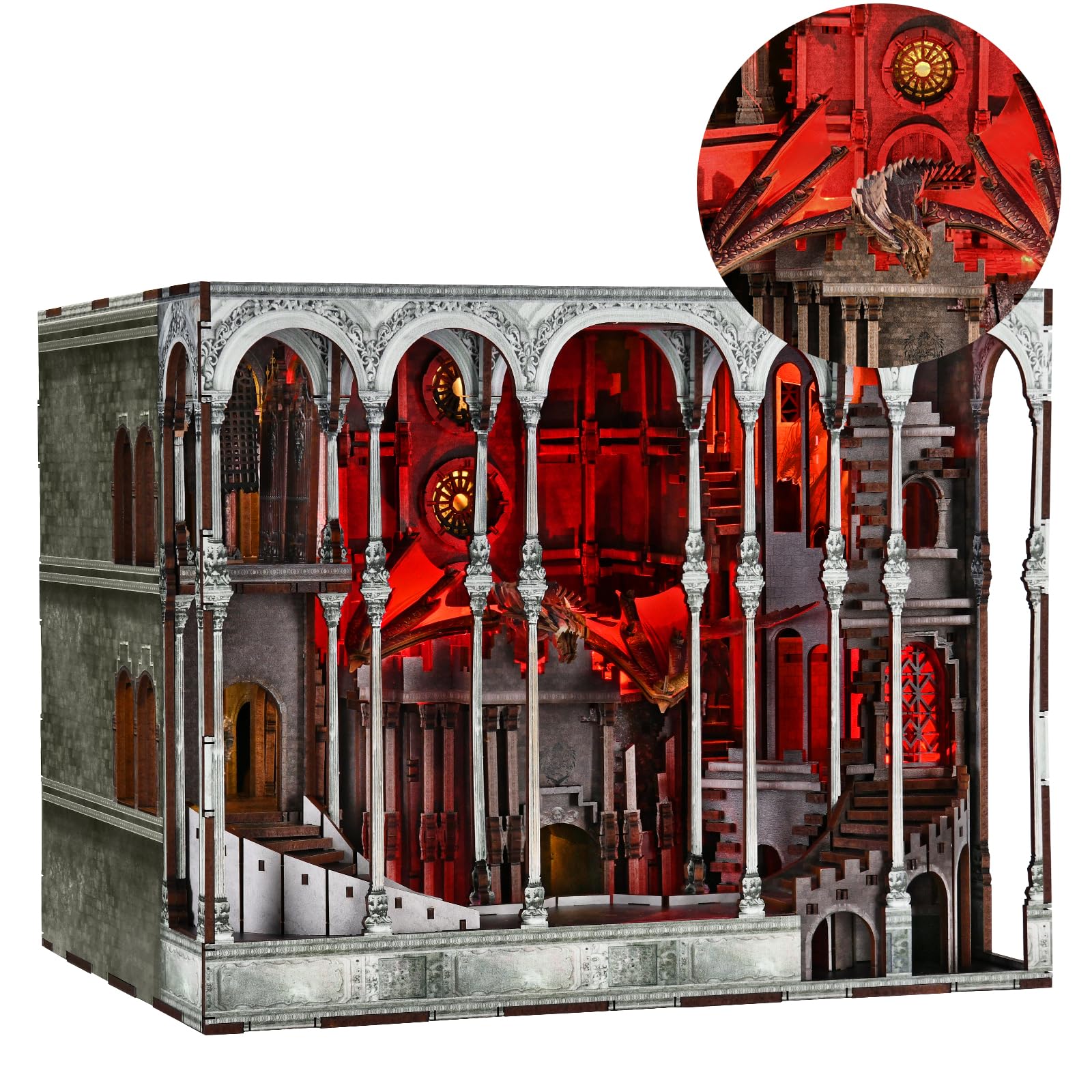 Ember Castle DIY Book Nook