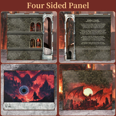 Ember Castle DIY Book Nook