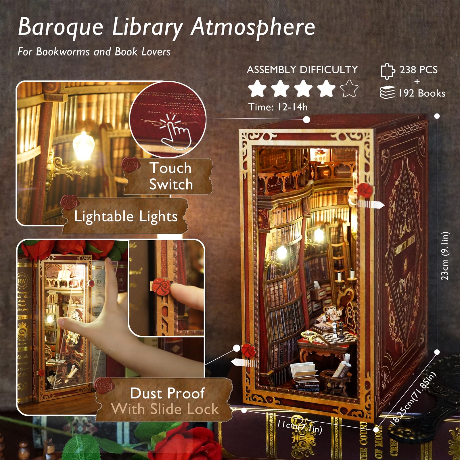 Enchanted Library DIY Book Nook