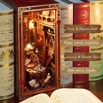 Enchanted Library DIY Book Nook