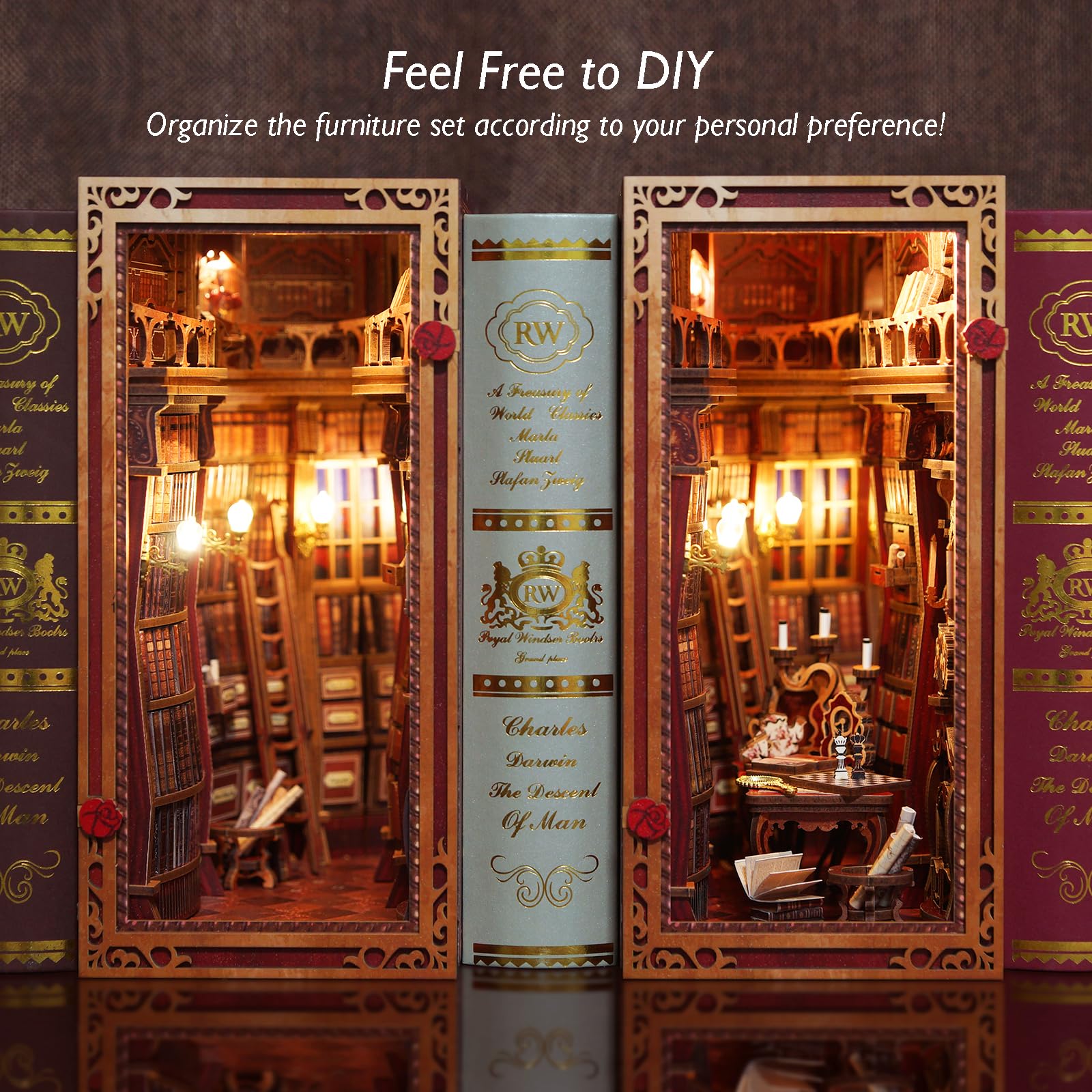 Enchanted Library DIY Book Nook