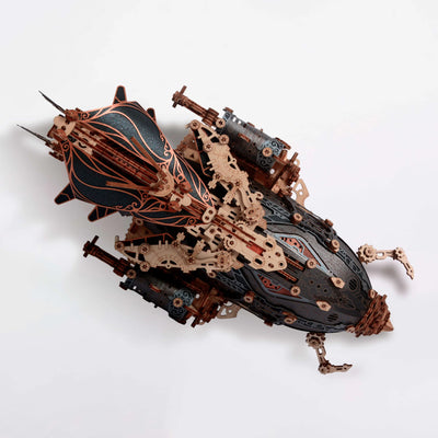 Victorian Fantasy Steampunk Airship 3D Wooden Puzzle