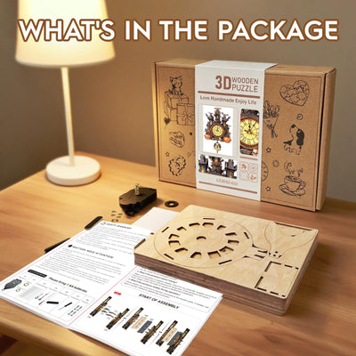Halloween Clock 3D Puzzles