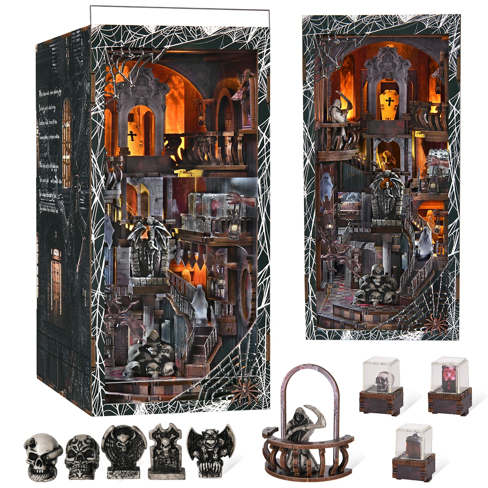 Haunting Relics DIY Book Nook