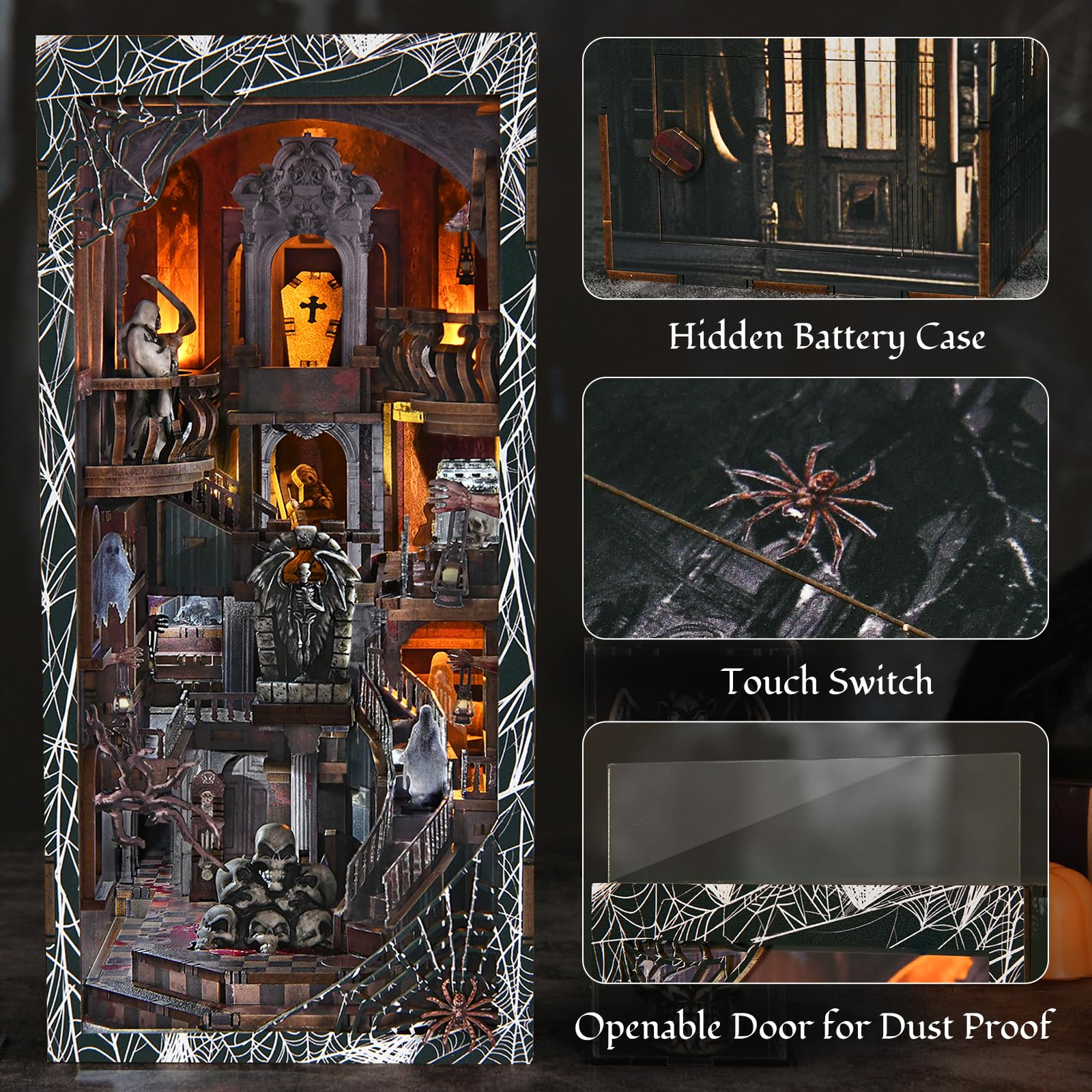 Haunting Relics DIY Book Nook