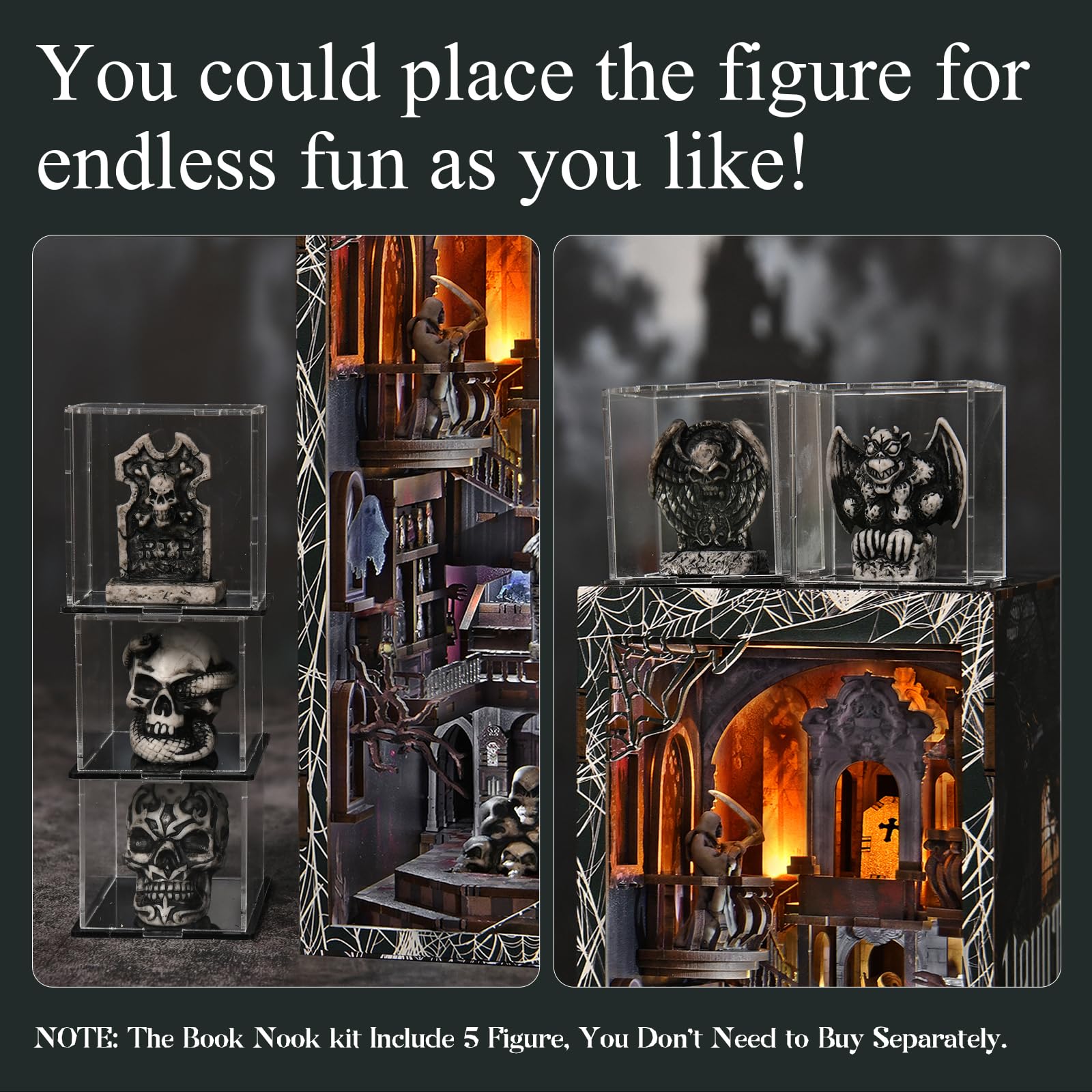 Haunting Relics DIY Book Nook