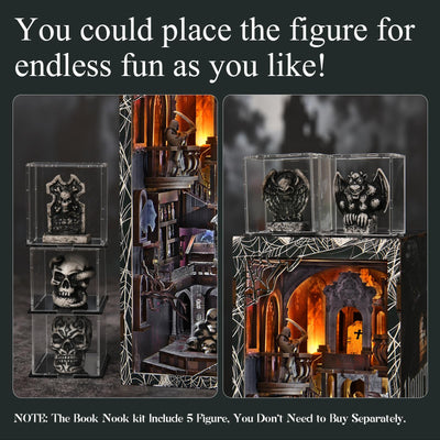 Haunting Relics DIY Book Nook
