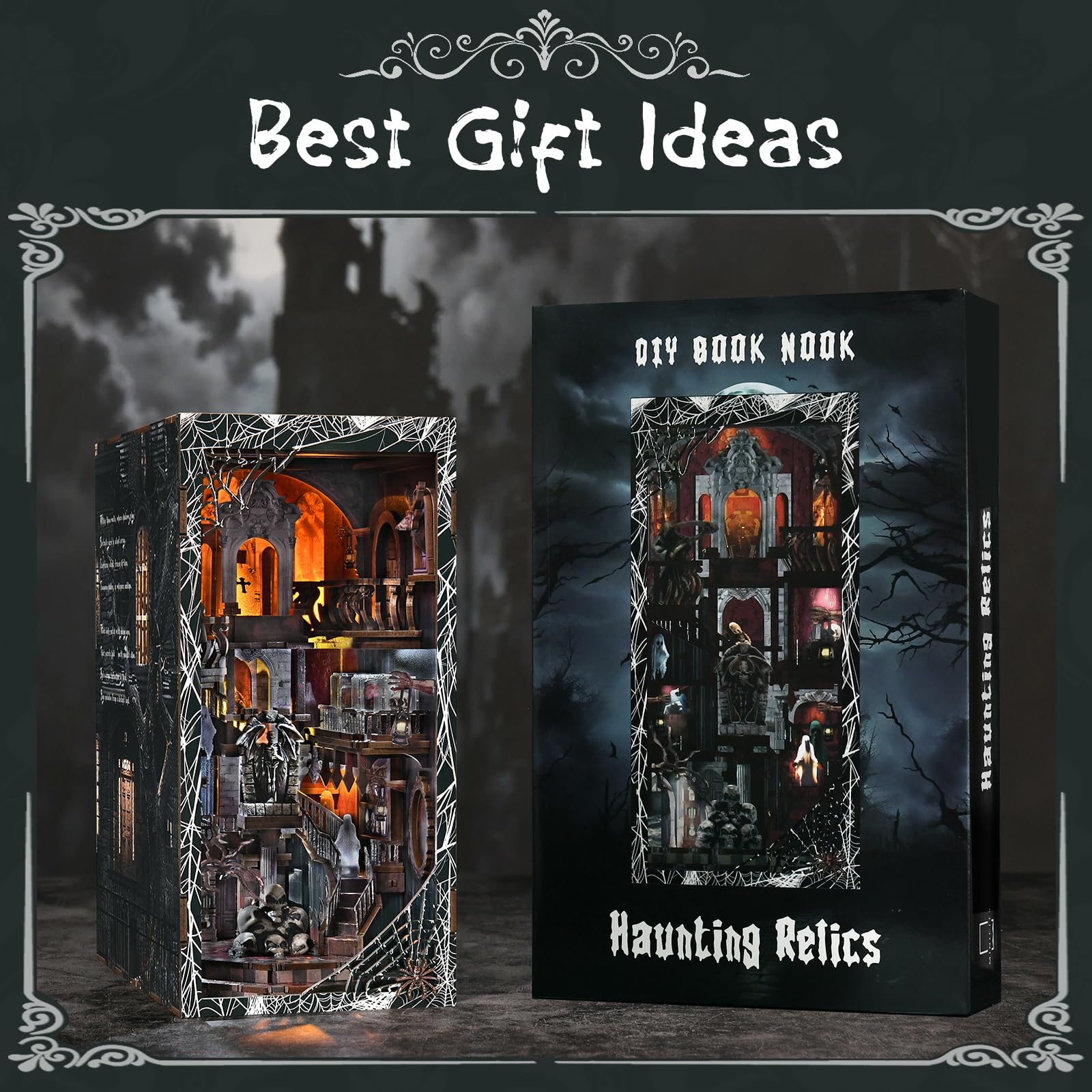 Haunting Relics DIY Book Nook