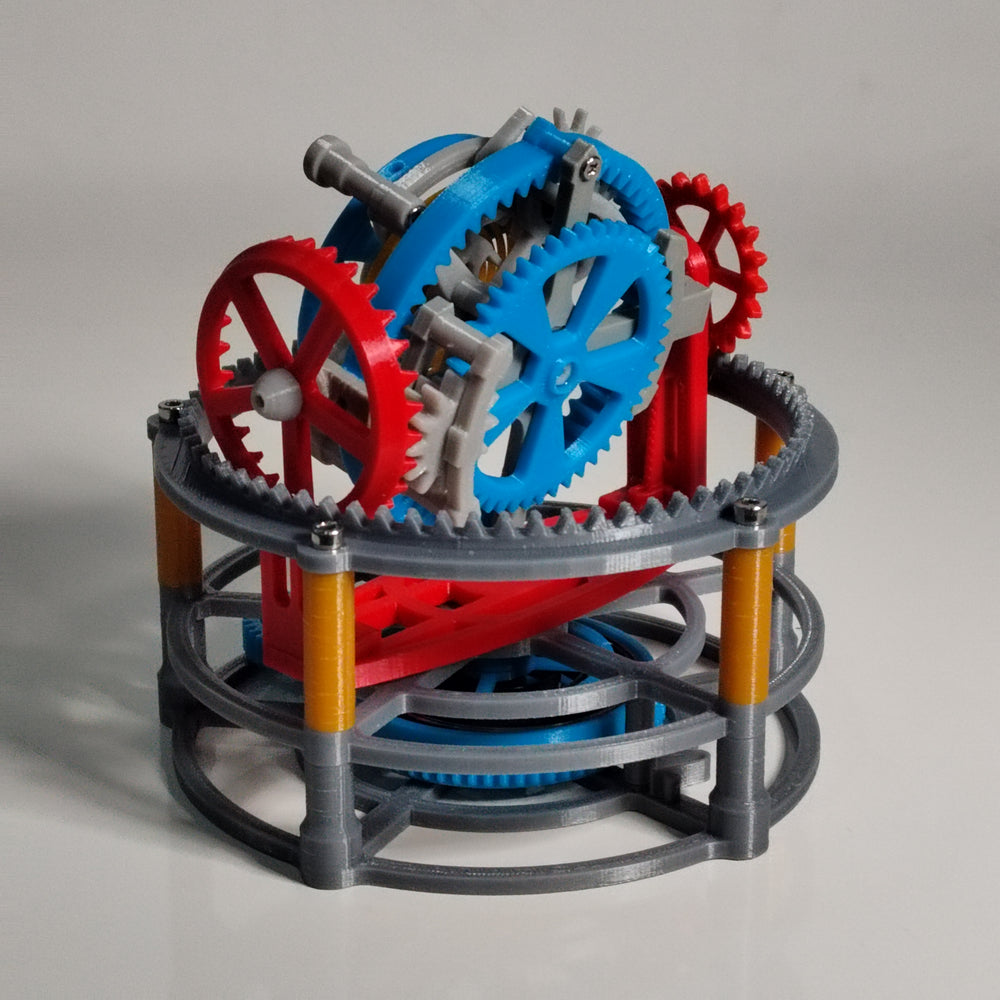 Patsy's Triple Axis Tourbillon 3D Printed Model