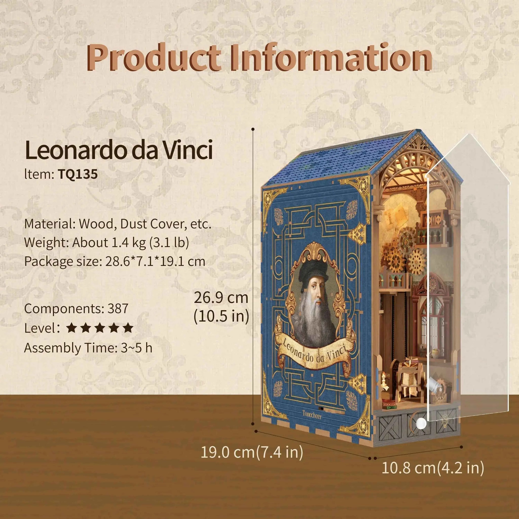 Da Vinci DIY Book Nook