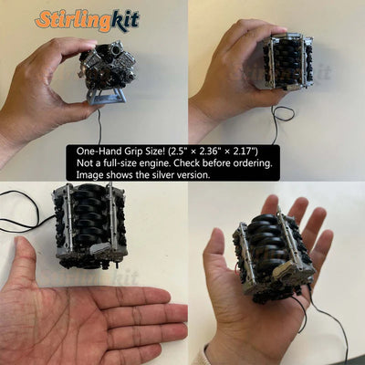 MAD RC DIY V8 Engine Model Kit for Capra VS4-10 Pro