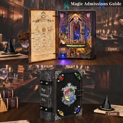 Magic Admissions Guide Book Nook