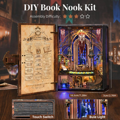 Magic Admissions Guide Book Nook