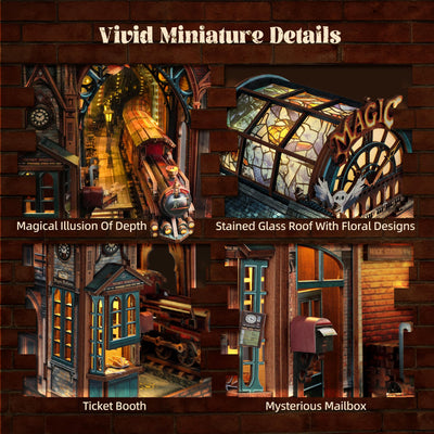 Magic Station DIY Miniautre House