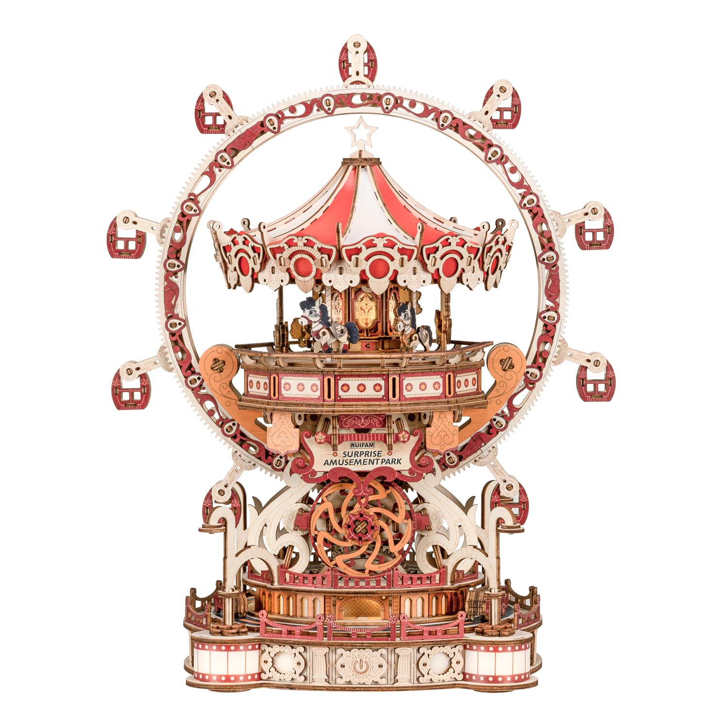 Amusement Park 3D Wooden Puzzle