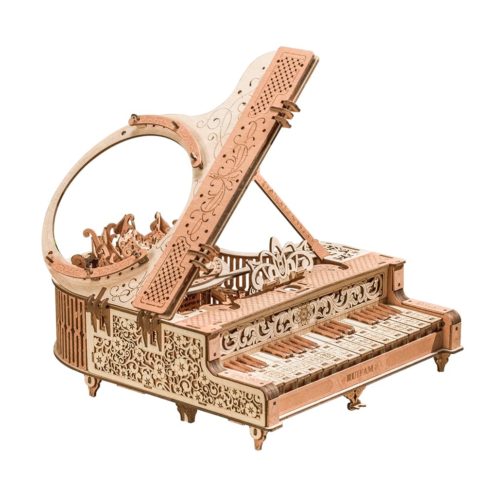 Piano Music Box 3D Wooden Puzzle