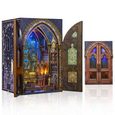 Notre-Dame Bacilica Book Nook Kit