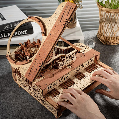Piano Music Box 3D Wooden Puzzle