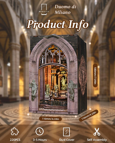 Duomo di Mliano DIY Book Nook