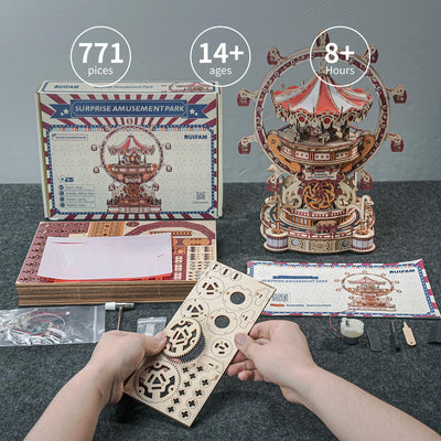 Amusement Park 3D Wooden Puzzle