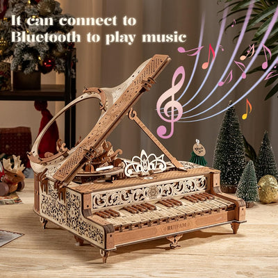 Piano Music Box 3D Wooden Puzzle