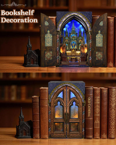 Notre-Dame Bacilica Book Nook Kit