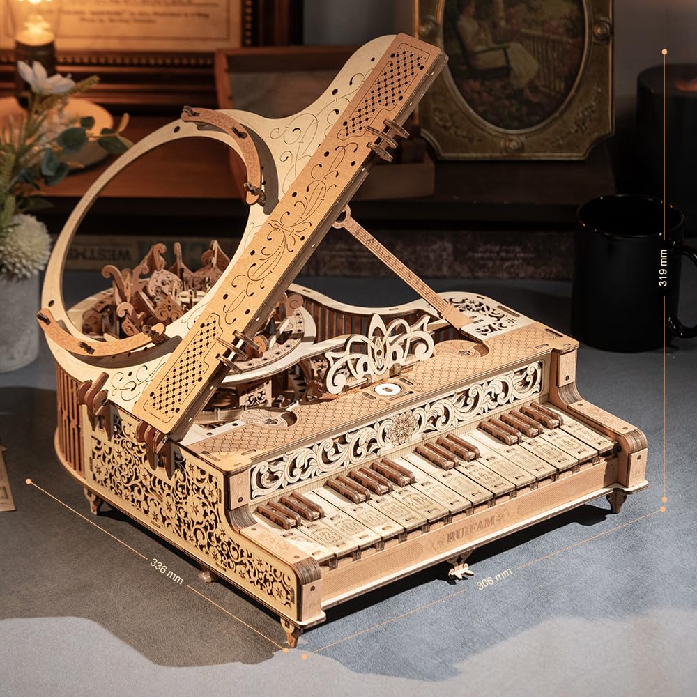 Piano Music Box 3D Wooden Puzzle