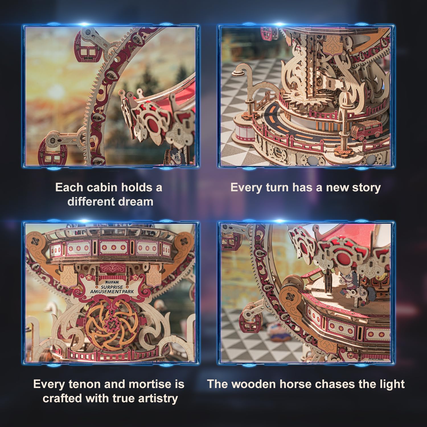 Amusement Park 3D Wooden Puzzle