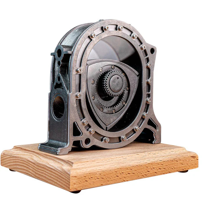 Metal 4-stroke Wankel Rotary Simulation Rotor Engine Model Educational Toys Gifts